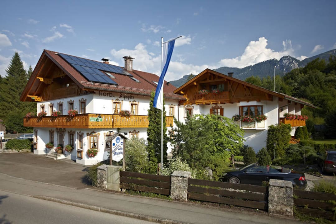 Restaurant mit Biergarten- mit regionaler Küche Hotel Alpspitz Grainau