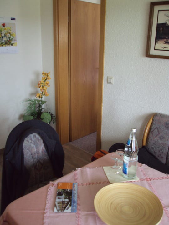 Wohn- und Esszimmer Pension Kunkelmann