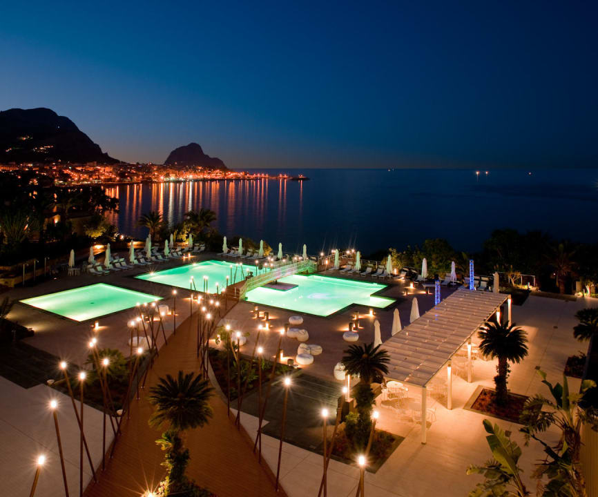 Domina Home Zagarella night view Domina Zagarella Sicily
