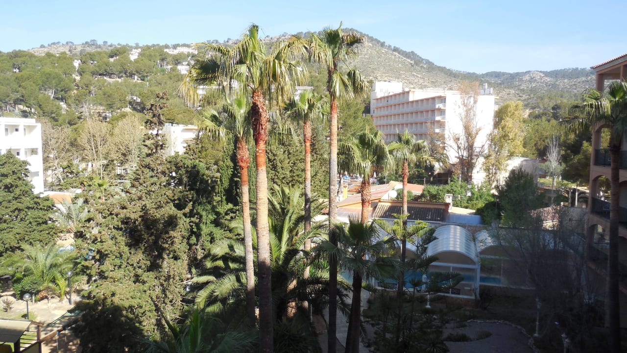 Blick vom Balkon Valentin Somni Hotel & Suites