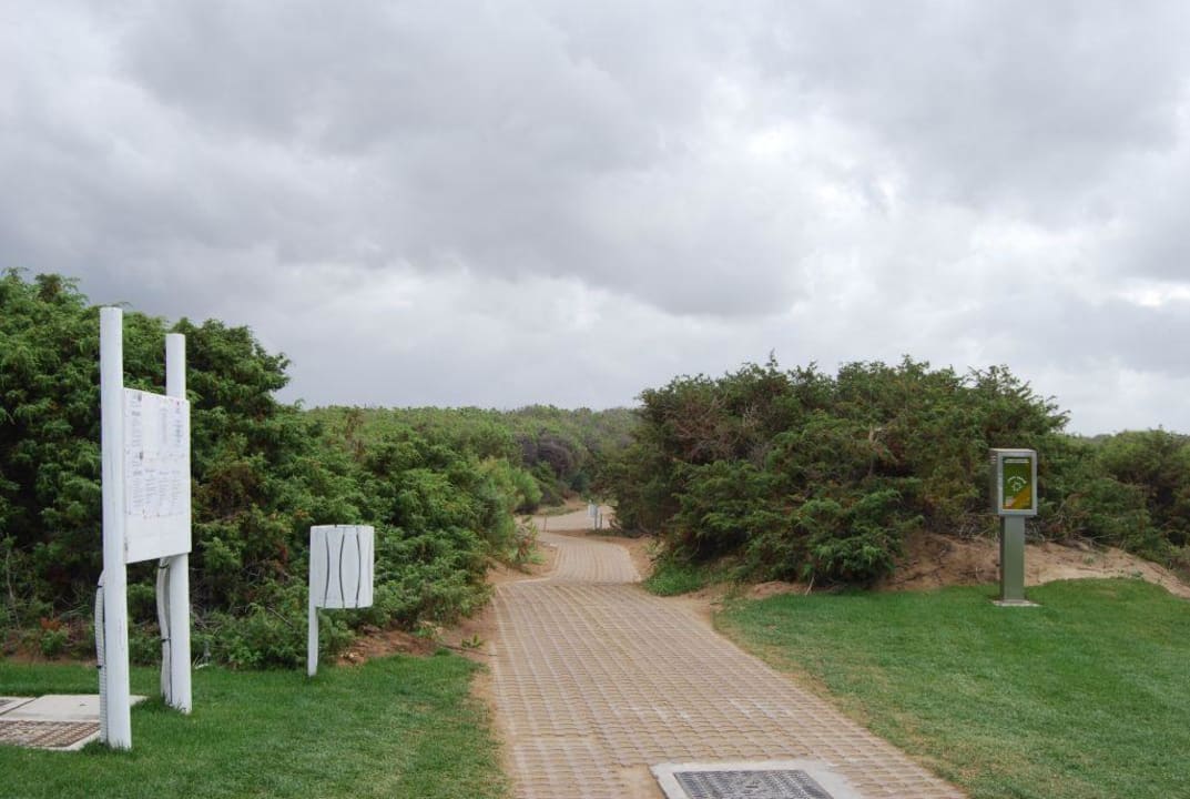 Weg zum Strand Is Arenas Resort