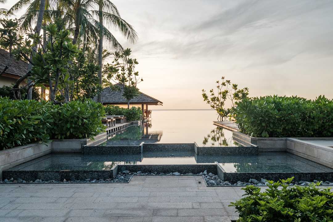 Pool Banana Fan Sea Resort