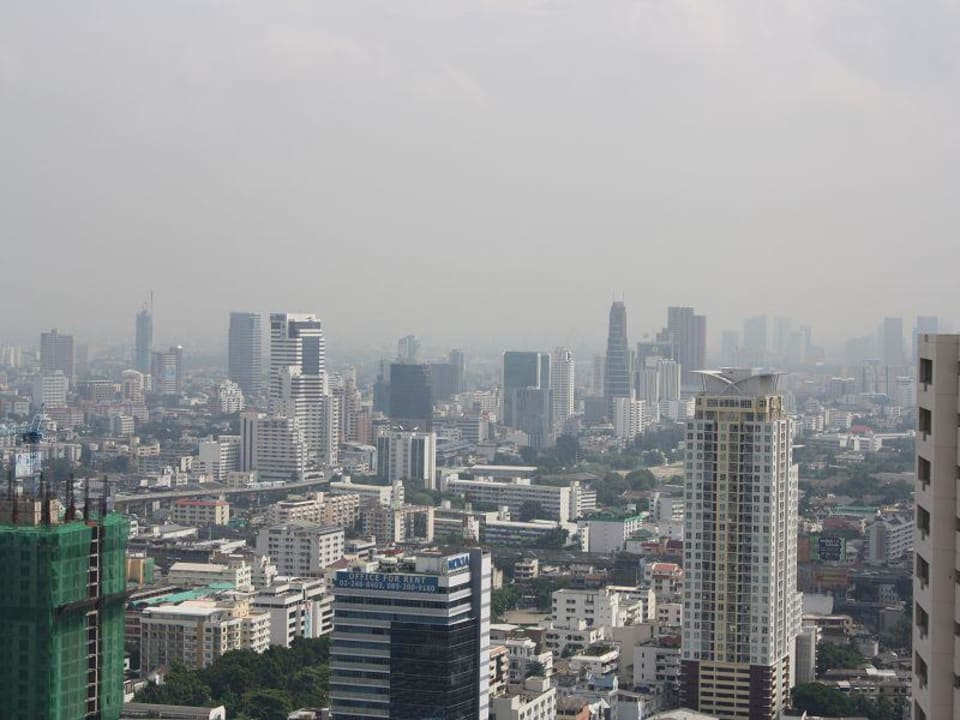 Ausblick vom Frühstücksraum Hotel Baiyoke Boutique