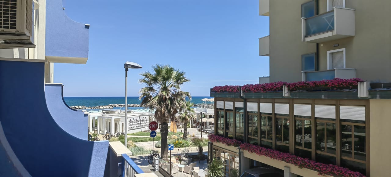 Ausblick Hotel Ideal