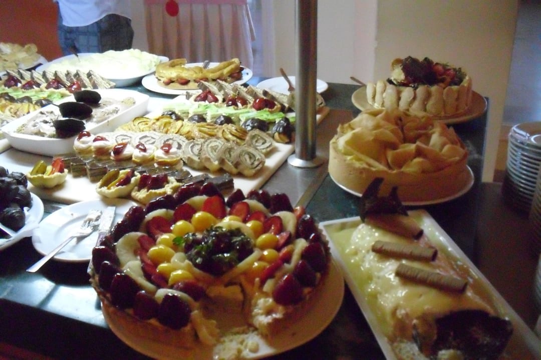 Dessertbuffet am Abend Mahdia Beach & Aquapark