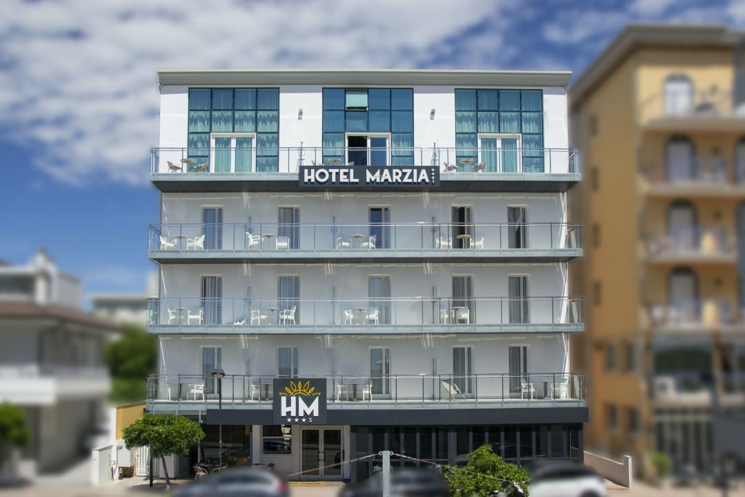 Außenansicht Hotel Marzia