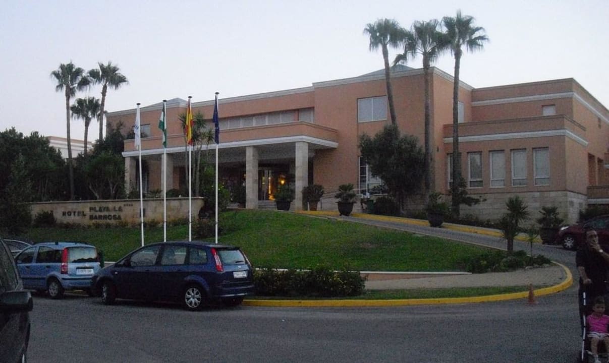 Hotel von vorne Hipotels Playa la Barrosa
