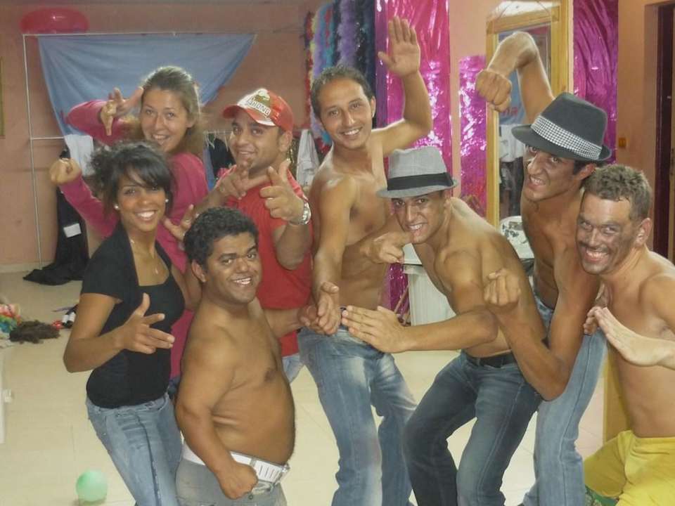 Das ganze Animations Team Beach Albatros Resort