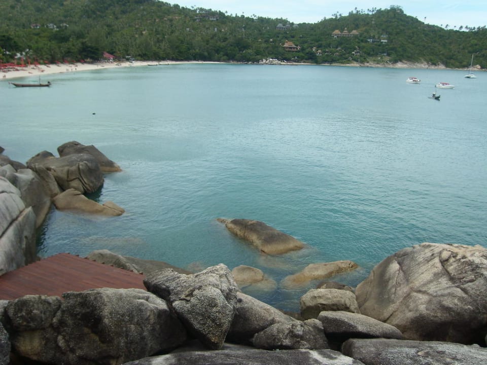 Ausblick vom Frühstück Panviman Resort Koh Phangan