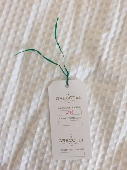 Kofferschilder 5 Sterne Grecotel LUXME White