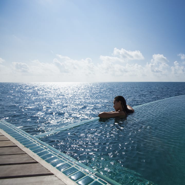Ausblick Outrigger Konotta Maldives Resort