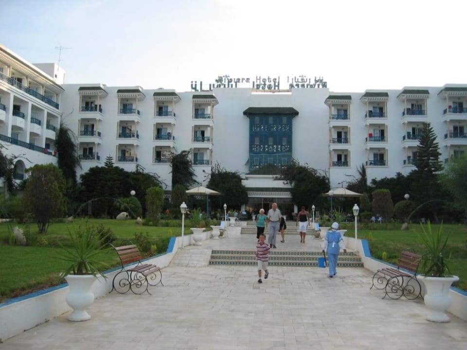 Gartenansicht Hotel Riviera