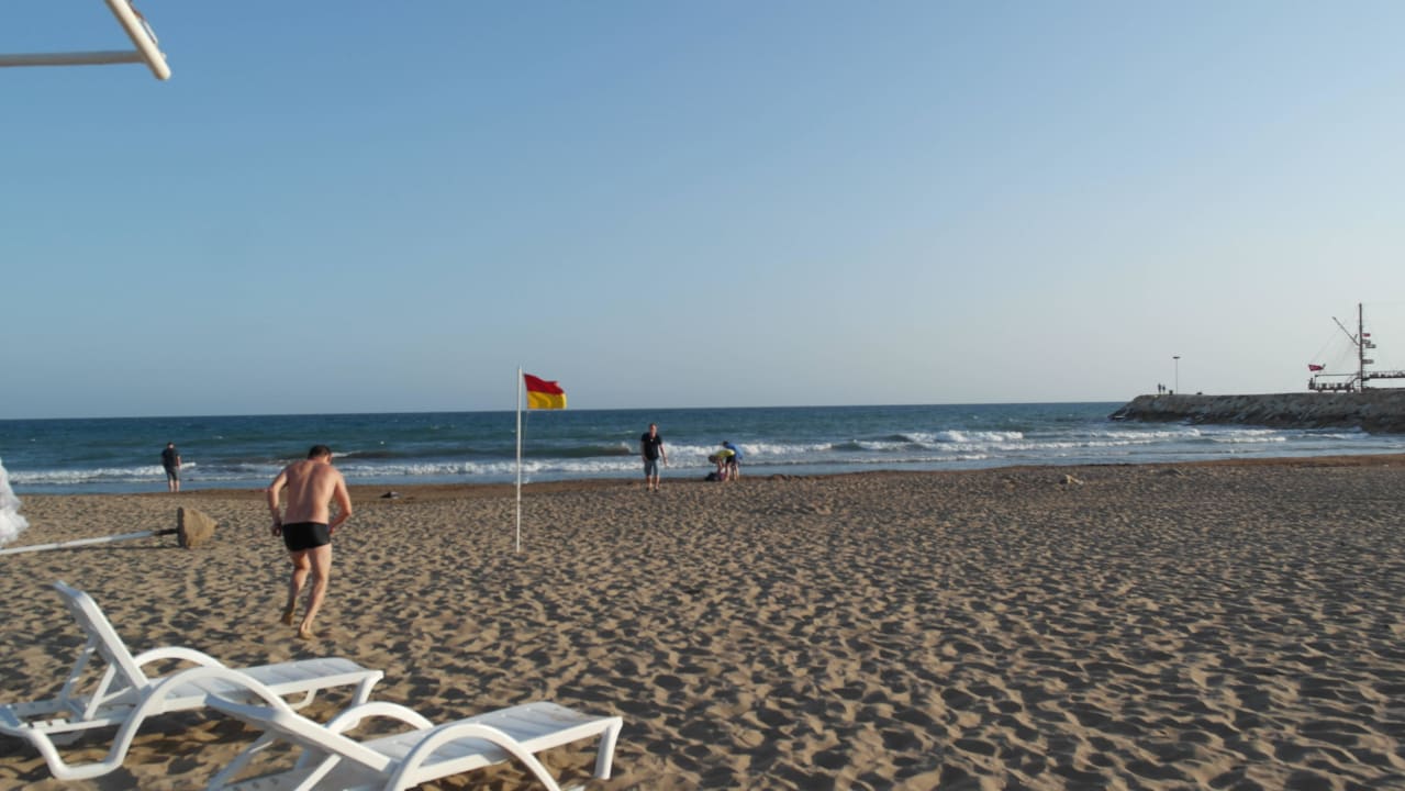 Ruhe gegen Abend Sunis Evren Beach Resort Hotel & Spa