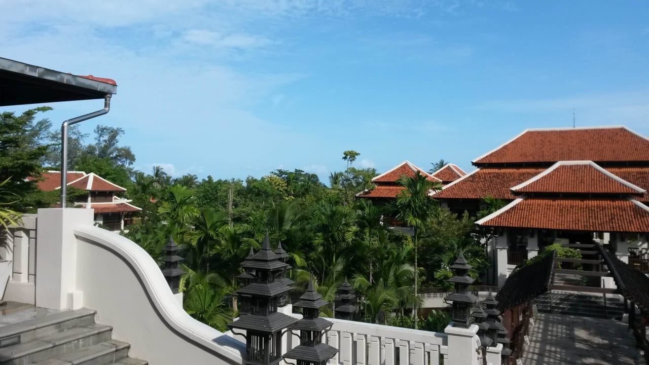 Blick von der Lobby in die Anlage Khaolak Laguna Resort