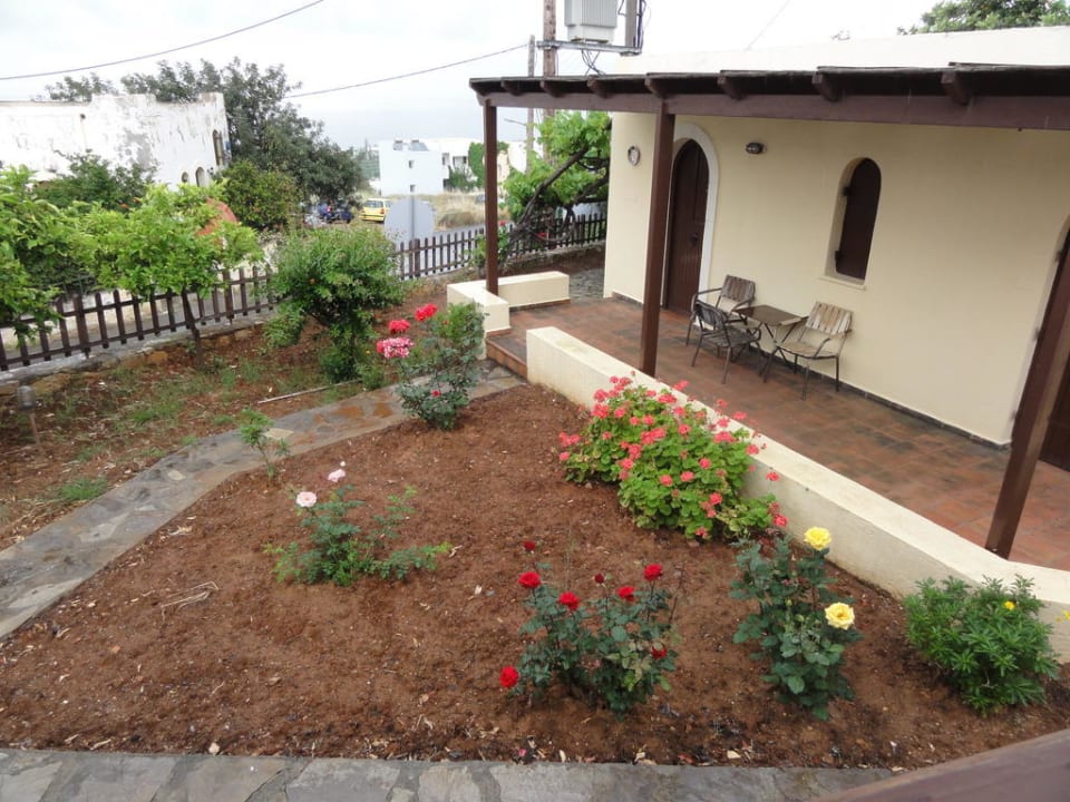 Blick von unserer Terrasse Esperides Resort Crete, The Authentic Experience