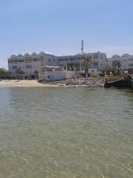 Hinterseite vom Meer aus Alassio Hotel and Thalasso