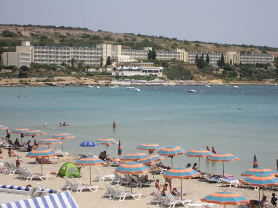 Mellieha Bay mit Blick auf das Hotel Mellieha Bay Hotel Mellieha Bay