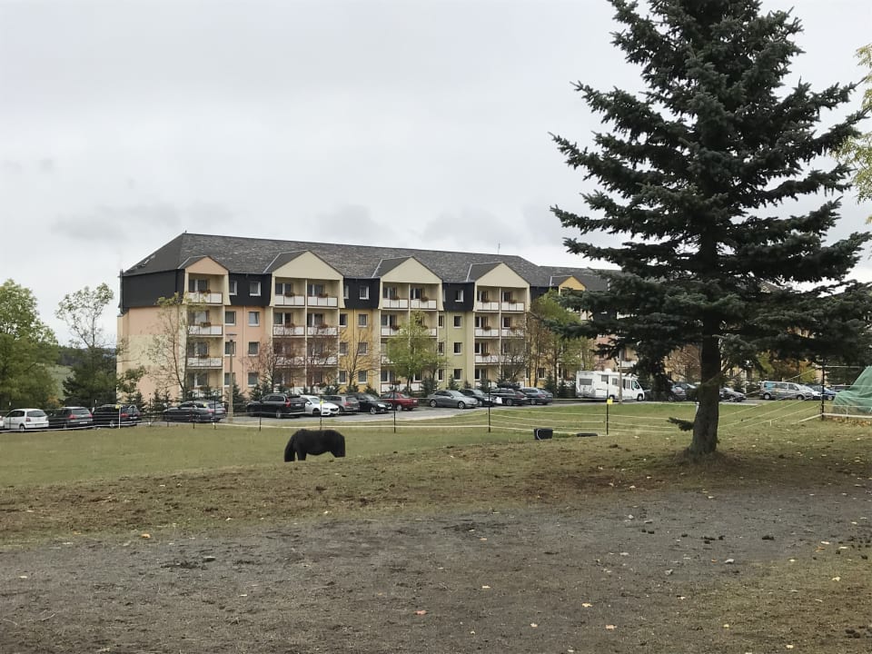 Außenansicht Elldus Resort - Familotel Erzgebirge