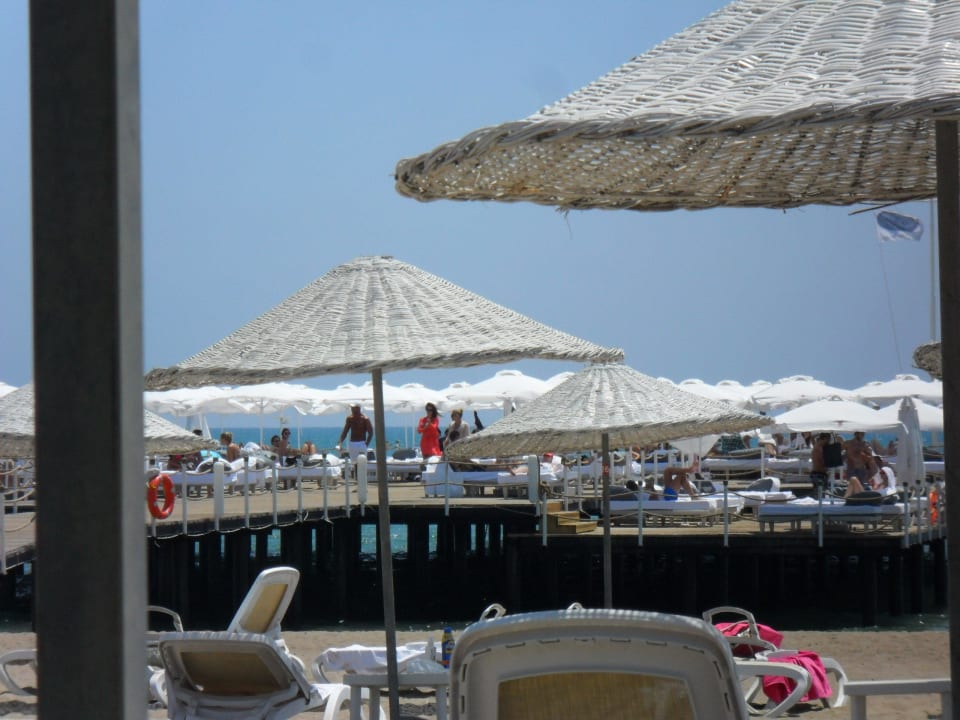 Steg vom Strand aus Adam & Eve - Adults only