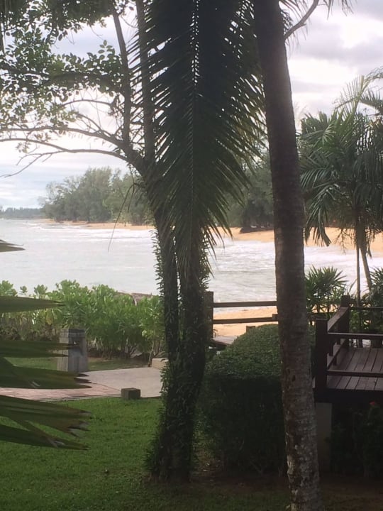 Ausblick aus unseren Bungalow  Khaolak Laguna Resort