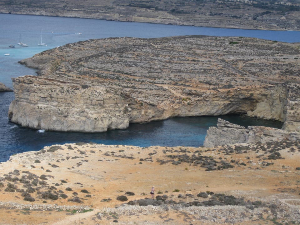 Aussicht vom Tower Comino Hotel & Bungalows