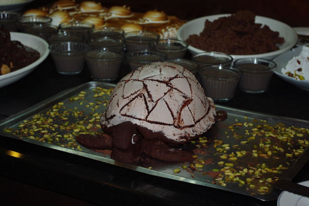 Ausschnitt aus dem Kuchenbuffet Hotel Defne Ana