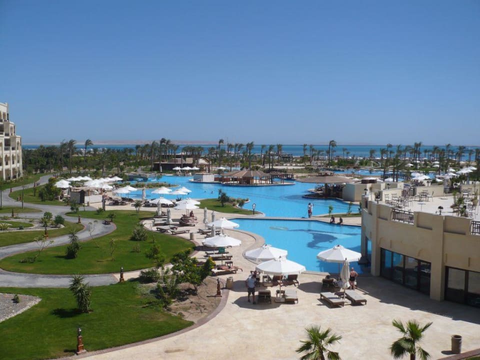 Aussicht vom Zimmer Steigenberger ALDAU Beach Hotel