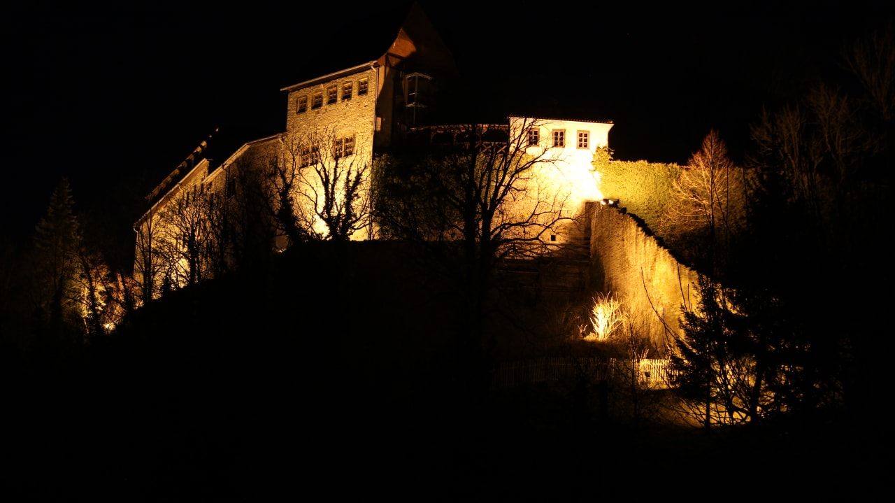Außenansicht Hotel Auf Der Creuzburg