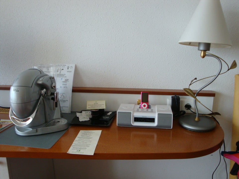Kaffeemascjine + I-Pod Dockingstation Hotel Fährhaus