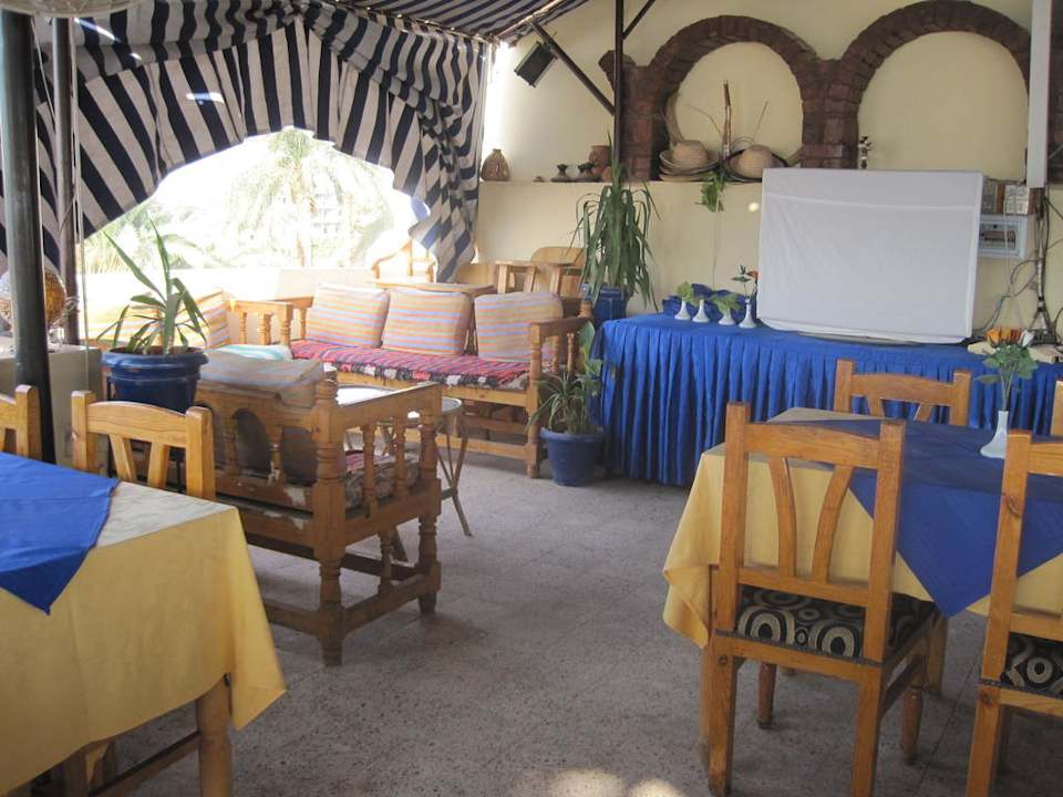 Dachterrasse/Restaurant Hotel Nile Valley