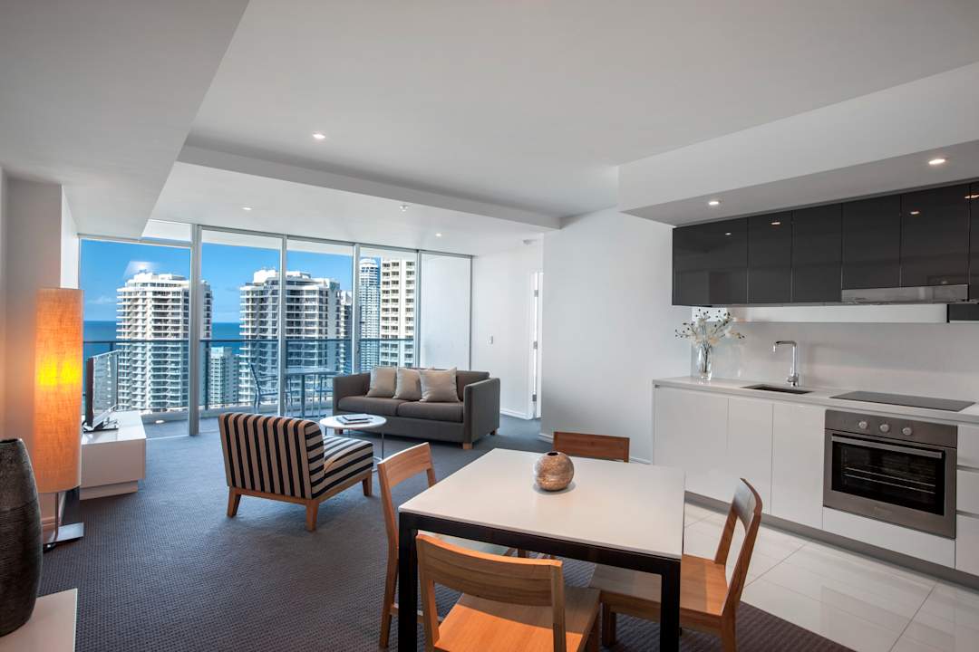 Zimmer Hilton Surfers Paradise Hotel & Residences