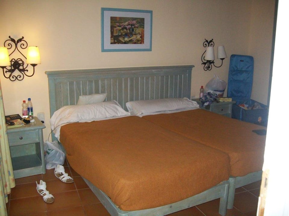 Doppelbett  Hotel Royal Suite
