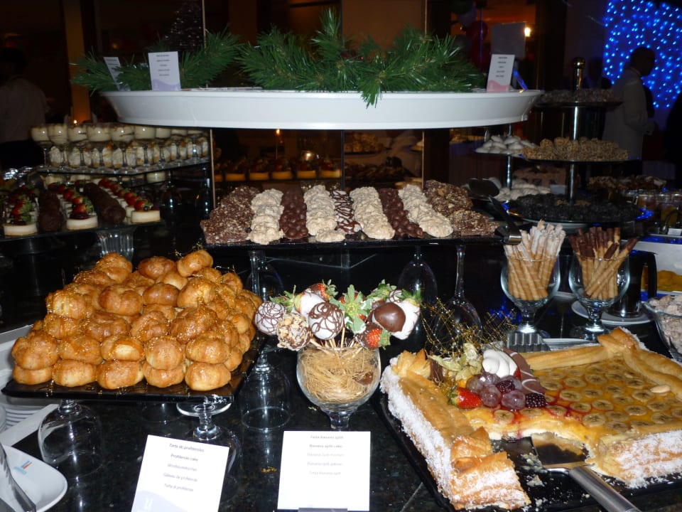 Silvester Süssspeisen Hipotels La Geria