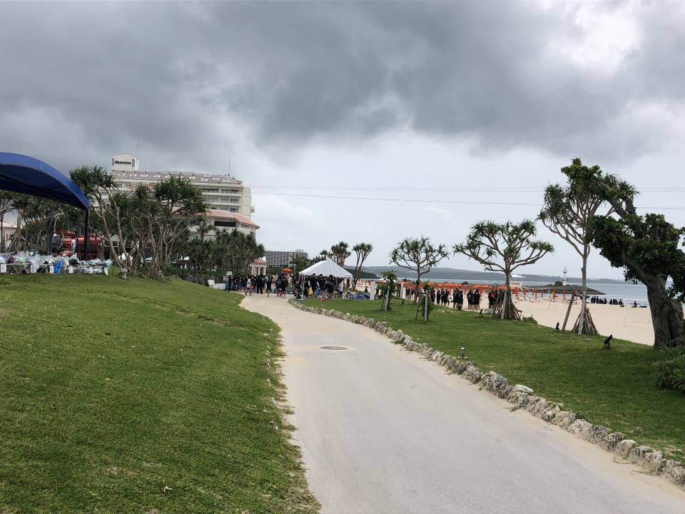 Gartenanlage Sheraton Okinawa Sunmarina Resort