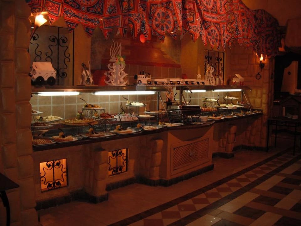 Dessertbüffet Pickalbatros Alf Leila Wa Leila Resort - Neverland Hurghada
