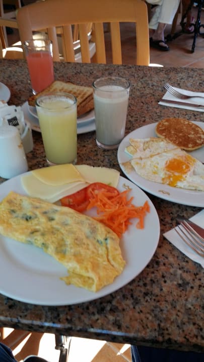 Super Frühstück  Hotel Riu Tequila