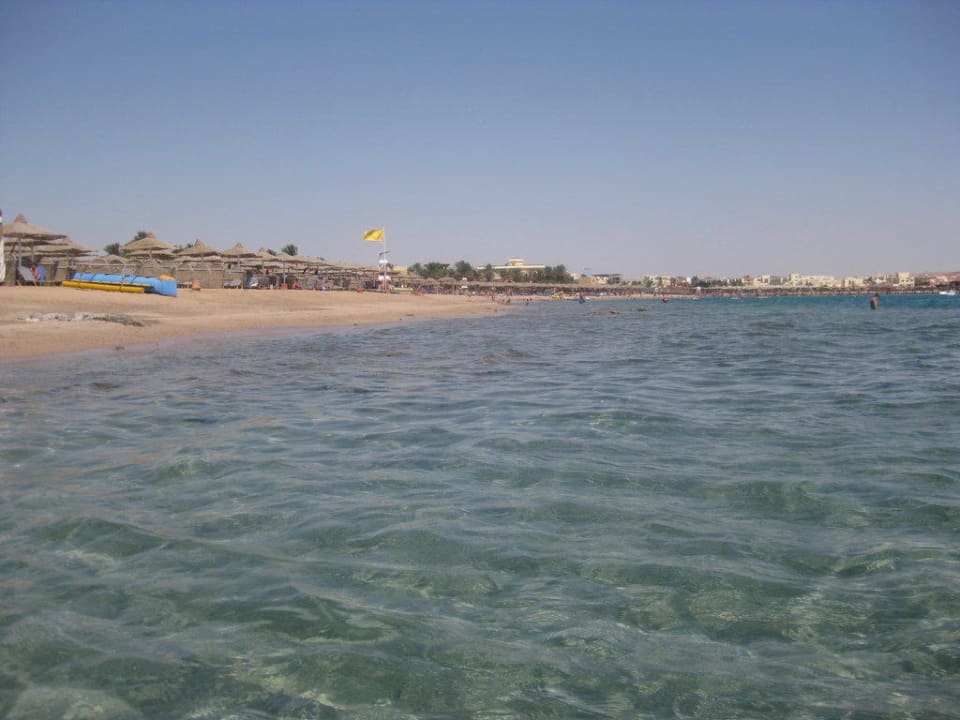 Blick vom Meer auf Makadi Bay Iberotel Makadi Beach