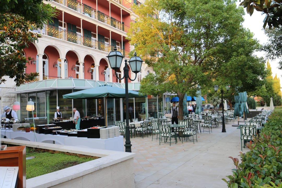 Außenbereich - Gaststääte Hilton Imperial Dubrovnik