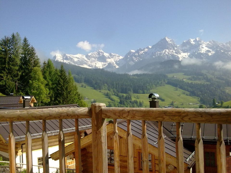 Panoramablick Steinernes Meer Hüttendorf Maria Alm