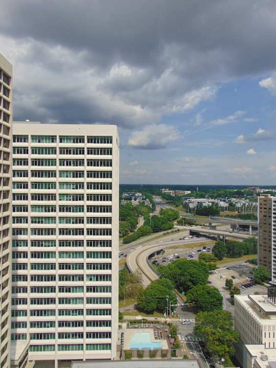 Ausblick Hotel Hilton Atlanta