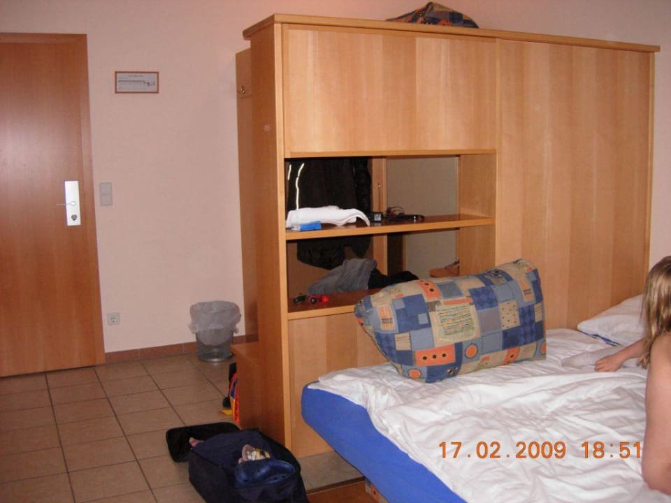 Vorderbereich des Zimmers Hotel Angerer