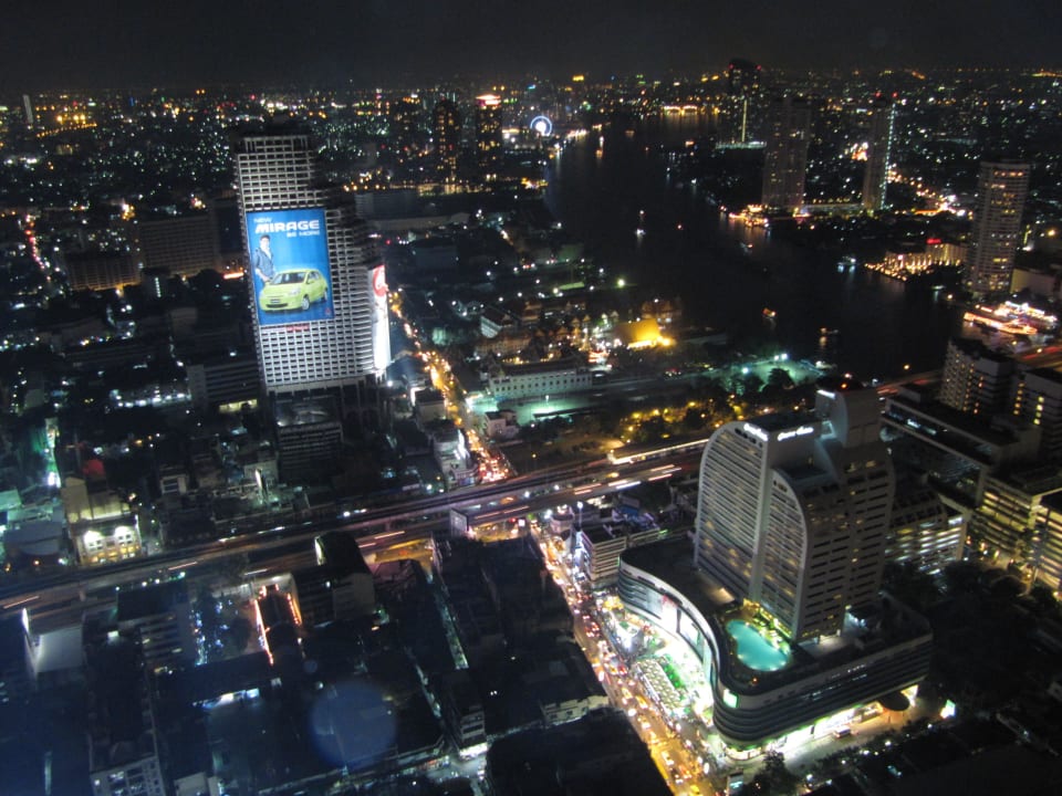 Ausblick von unserer Suite 56.Stock Hotel Lebua At State Tower