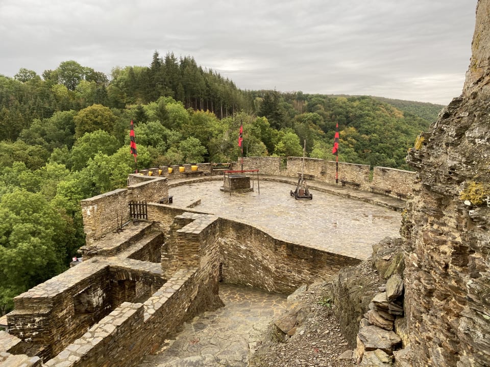 Ausblick Burghotel Ehrenburg