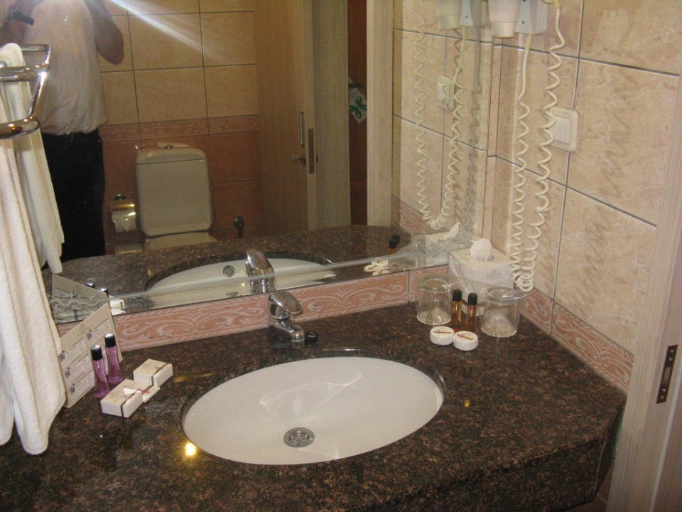 Badezimmer im Bungalow Papillon Belvil