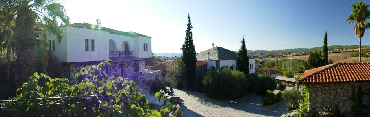 Außenansicht Hotel Geranion Village