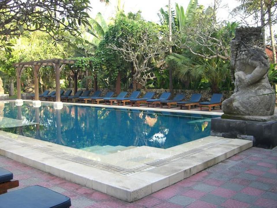 Pool am SPA, Puri Santrian Hotel, Sanur / Bali Puri Santrian