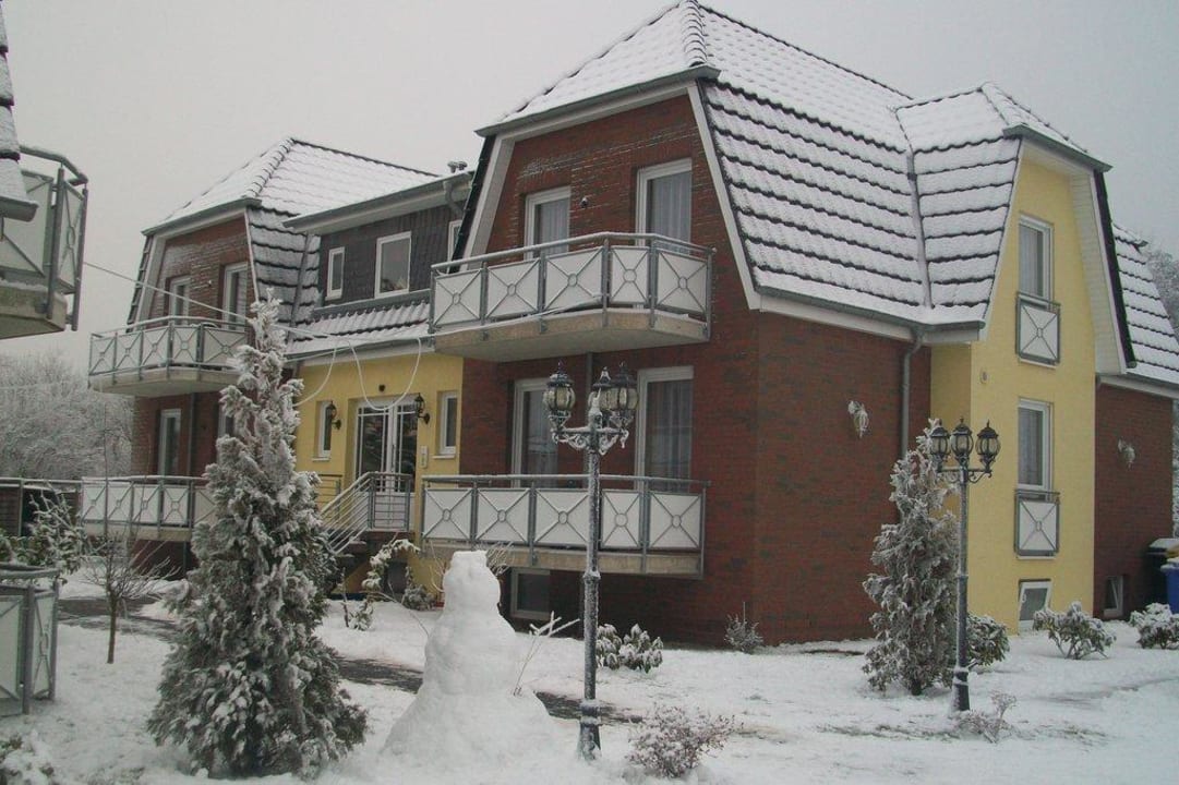 Außenansicht Winter Pura Vida Hotel Cuxhaven