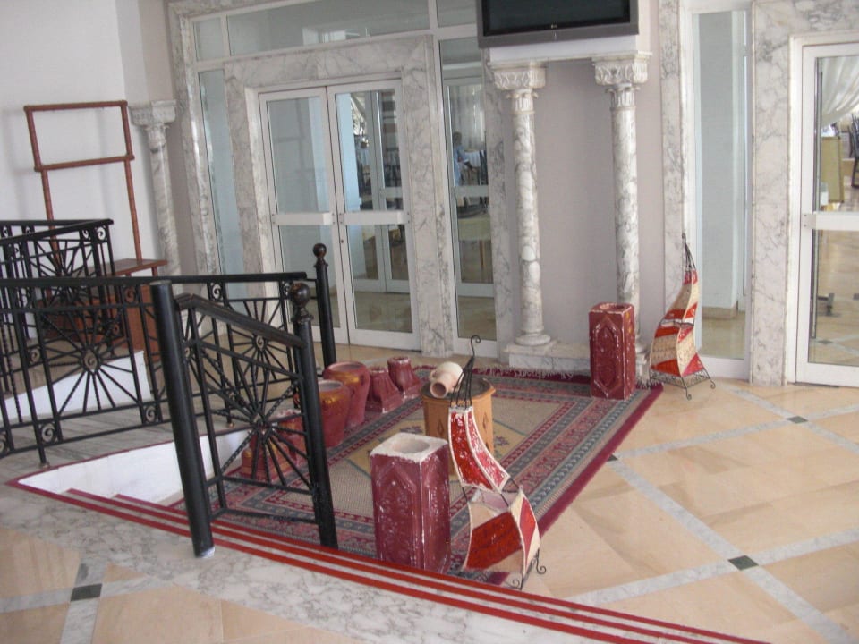 Eingang zum Restaurant El Mouradi Club Kantaoui