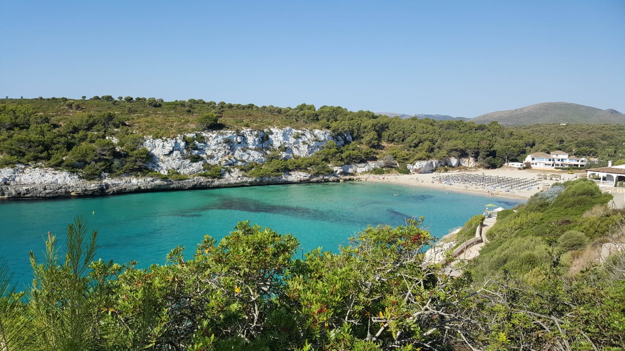 Badebucht blau punta reina