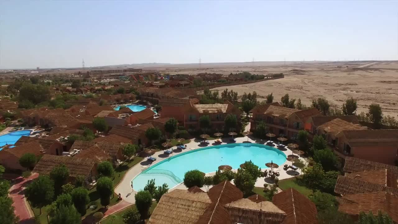 Ausblick Pickalbatros Jungle Aqua Park Resort - Neverland Hurghada